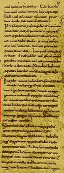 Giuramenti di Strasburgo, Codex latinus 9768, f. 13 (Parigi, Bibl. Nat.)